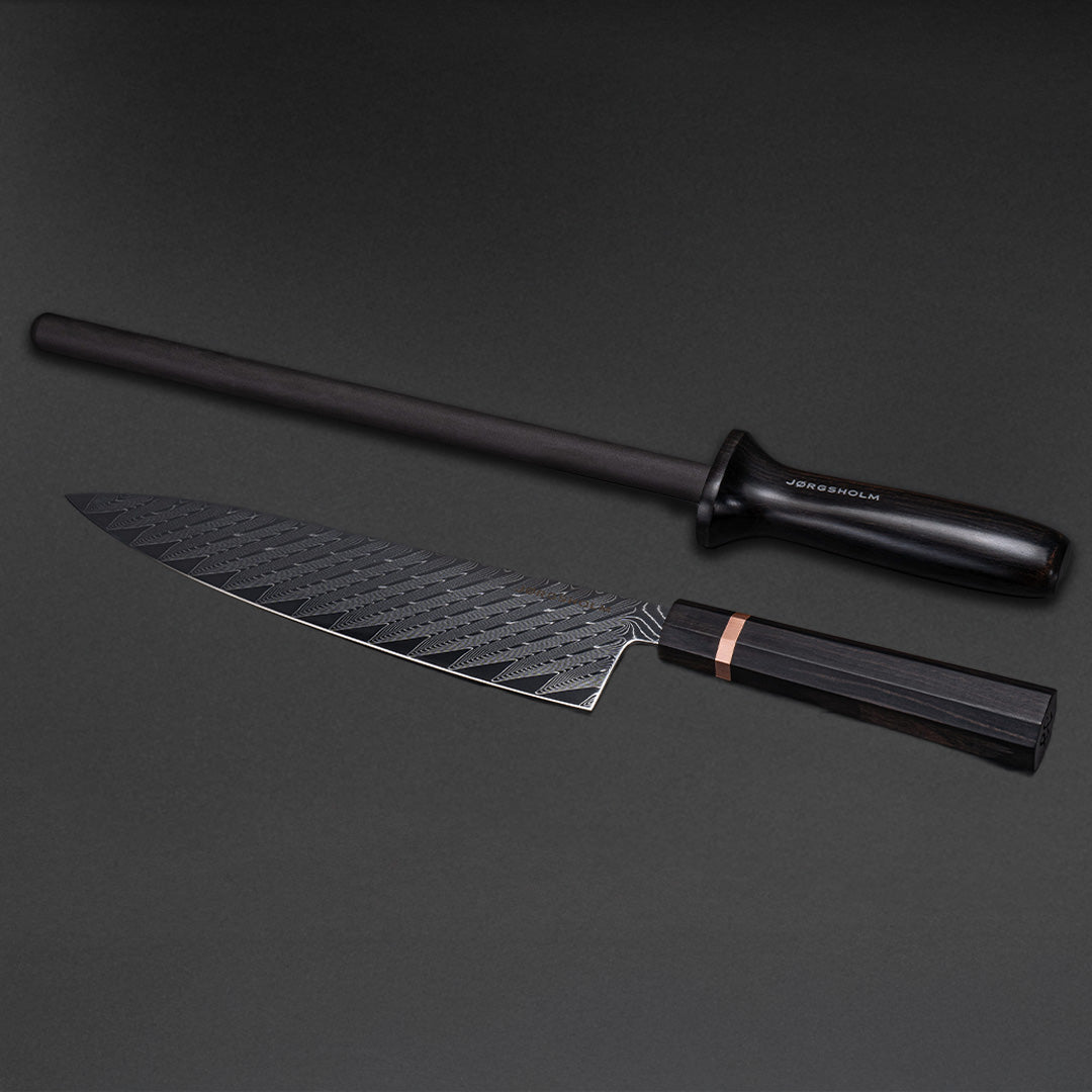 BUNDLE - Kokkekniv + Strygestål